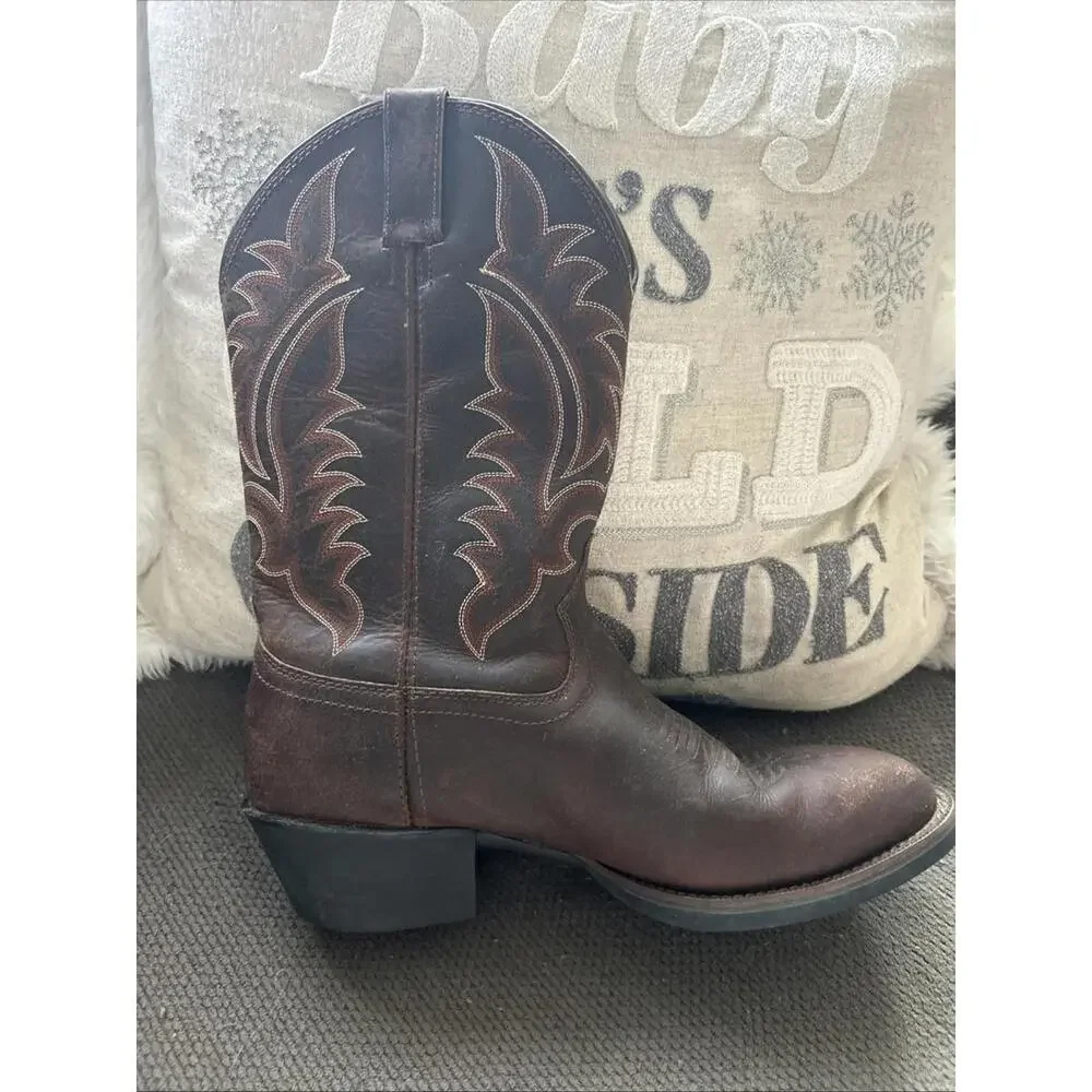 Tony Lama Cowboy Boots Size 9D Style BB2021 - Picture 4 of 11